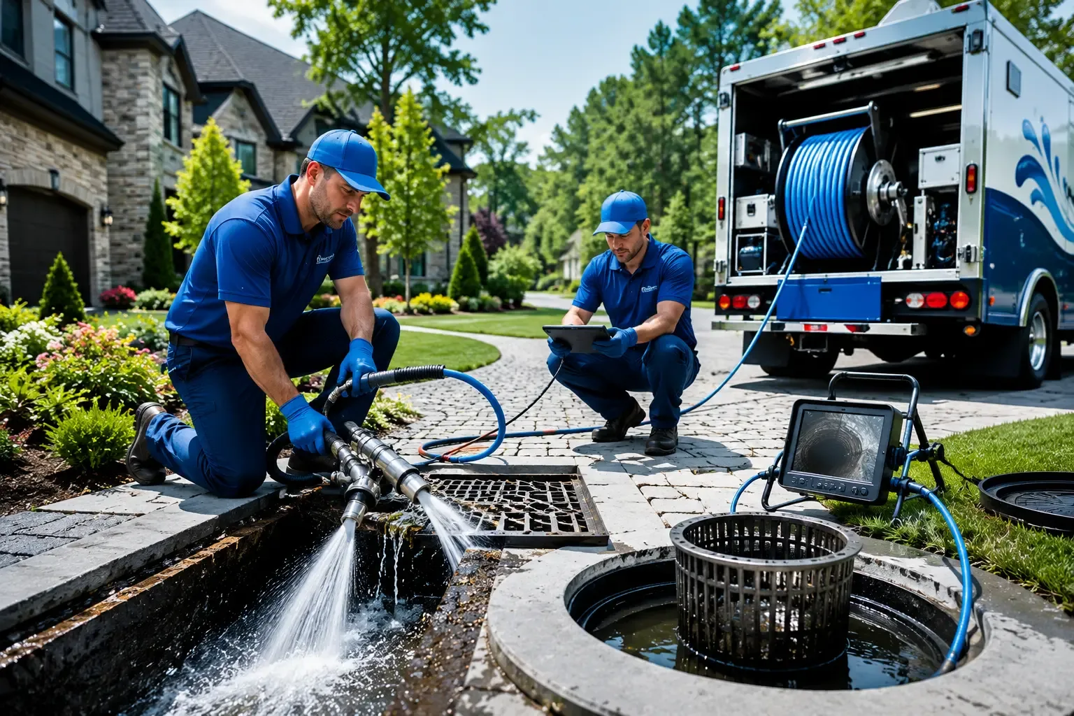 Local outdoor drain cleaning professionals in Landis, NC